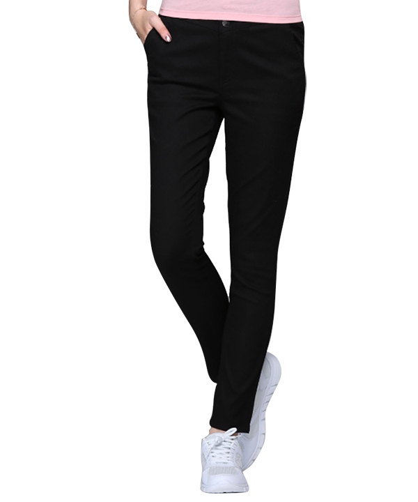 شلوار کتان کشی زنانه جین وست
