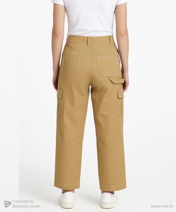 شلوار پارچه ای زنانه مانگ مدل 2386022033