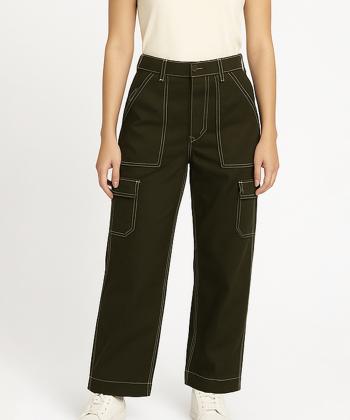 شلوار پارچه ای زنانه مانگ مدل 2386022033