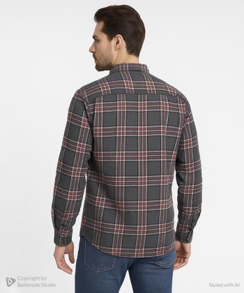 پيراهن آستين بلند مردانه ال سي وايكيكي كد W499530Z8