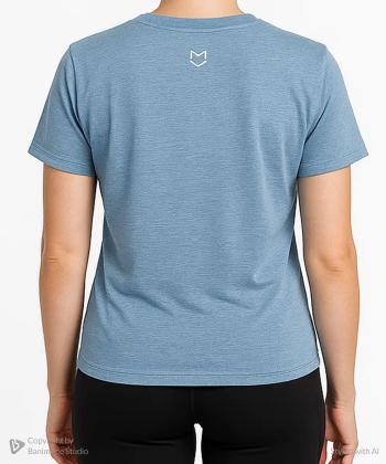 تيشرت آستین کوتاه ورزشي زنانه مل اند موژ مدل W09073