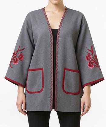 مانتو کژوال کوتاه زنانه مانگ مدل 7642022085