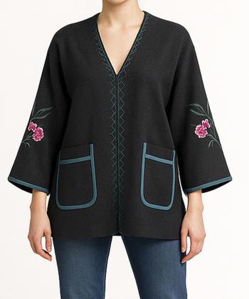 مانتو کژوال کوتاه زنانه مانگ مدل 7642022085