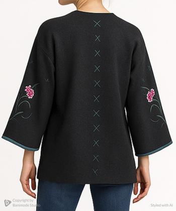 مانتو کژوال کوتاه زنانه مانگ مدل 7642022085