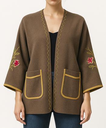 مانتو کژوال کوتاه زنانه مانگ مدل 7642022085