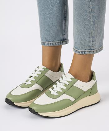 کفش زنانه چرم طبیعی مونو Mono مدل J0133