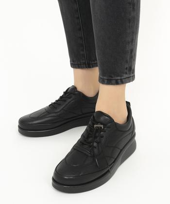 كفش روزمره چرم طبيعي زنانه مونو مدل J0140