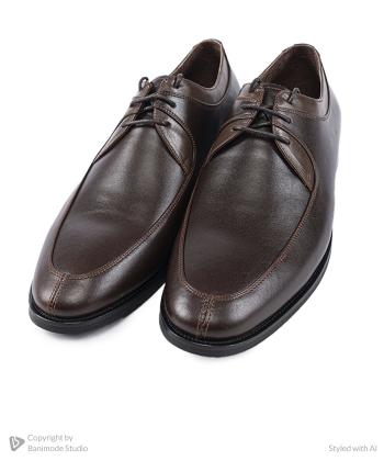 کفش رسمی چرم طبیعی مردانه مونو مدل J5541