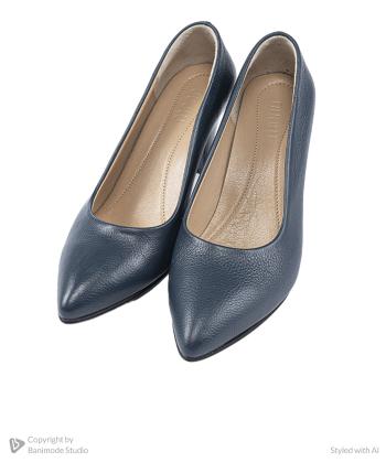 کفش پاشنه بلند چرم طبيعي زنانه مونو مدل J0142