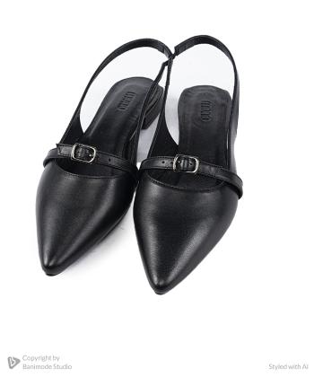 صندل زنانه چرم طبيعي مونو مدل J0147