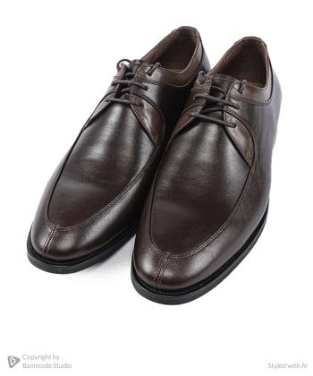 کفش رسمی چرم طبیعی مردانه مونو مدل J5541