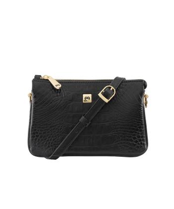 کیف دوشی چرم طبیعی زنانه منط مدل f143