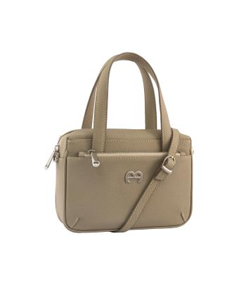 کیف دوشی چرم طبیعی زنانه منط مدل F123