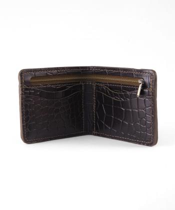 کیف پول چرم طبیعی مردانه منط مدل D126/5