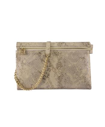 کیف دستی چرم طبیعی زنانه منط مدل 4120