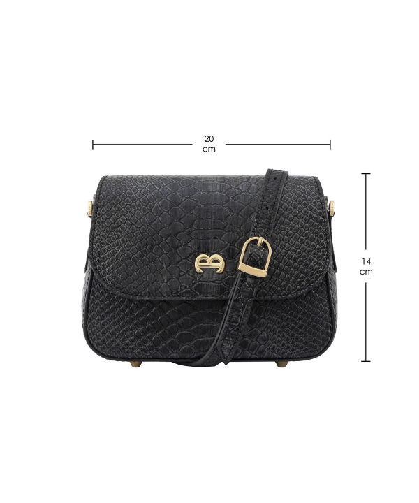 کیف زنانه چرم طبیعی منط Mante کد B214