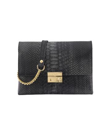 کیف دوشی چرم طبیعی زنانه منط مدل F101