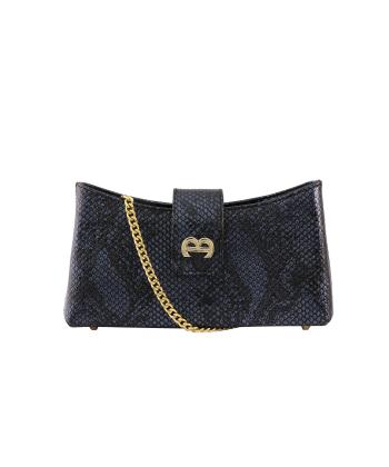 کیف دوشی چرم طبیعی زنانه منط مدل F118