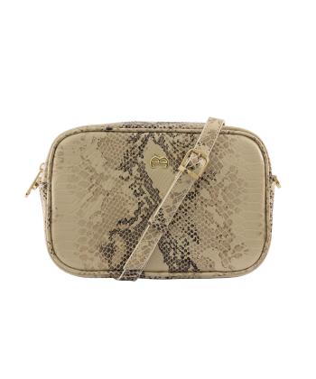 کیف دوشی چرم طبیعی زنانه منط مدل f142