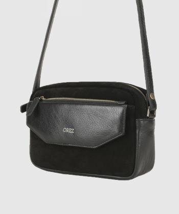 كيف زنانه كراس بادي چرم طبيعي اورز مدل تايا