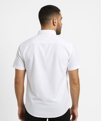 پيراهن آستين كوتاه مردانه برند پي لس كد AM4506