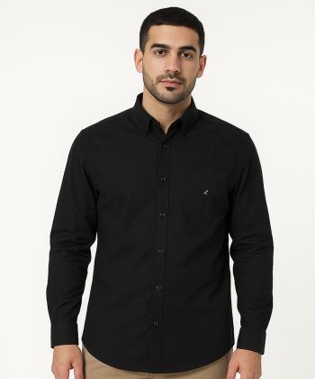 پیراهن آستین بلند مردانه پی لس مدل AM4485