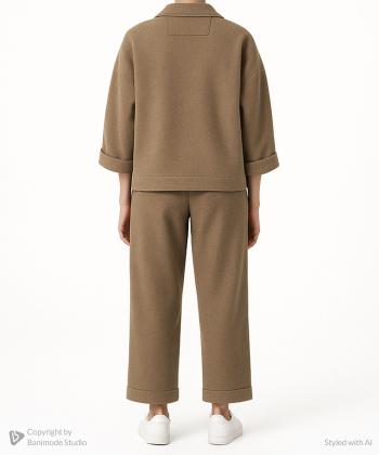 ست كت و شلوار زنانه الوژ استايل كد 5w12131257