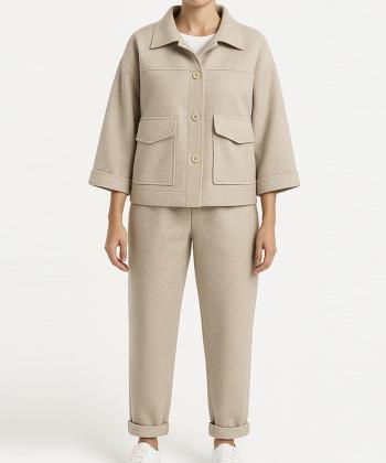 ست كت و شلوار زنانه الوژ استايل كد 5w12131257