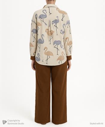 ست مانتو و شلوار مخمل زنانه نارين مد كد 771