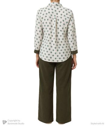 ست مانتو و شلوار مخمل زنانه نارين مد كد 771