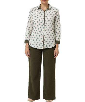 ست مانتو و شلوار مخمل زنانه نارين مد كد 771