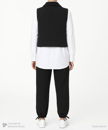 ست جليقه، شلوار و شوميز زنانه الوژ استايل كد 5w12131259