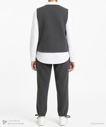 ست جليقه، شلوار و شوميز زنانه الوژ استايل كد 5w12131260