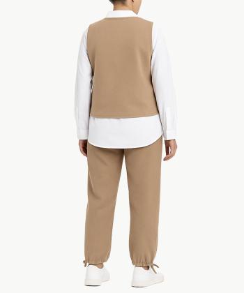 ست جليقه، شلوار و شوميز زنانه الوژ استايل كد 5w12131260