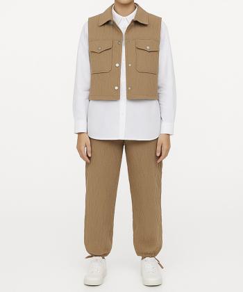 ست جليقه، شلوار و شوميز زنانه الوژ استايل كد 5w12131259