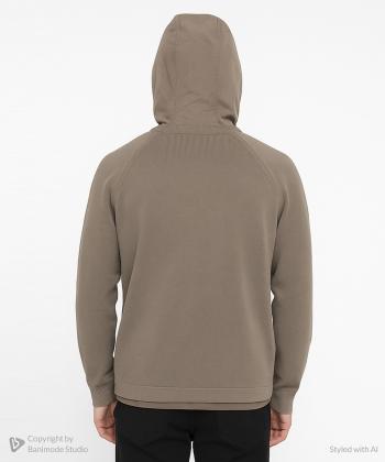 سویشرت کلاه دار مردانه ادورا مدل 03242379