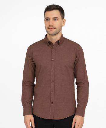 پیراهن آستین بلند مردانه ادورا مدل 15242490