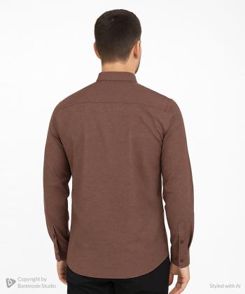 پیراهن آستین بلند مردانه ادورا مدل 15242490