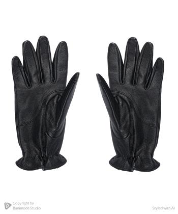 دستكش زنانه چرم طبيعي مونو مدل R0008