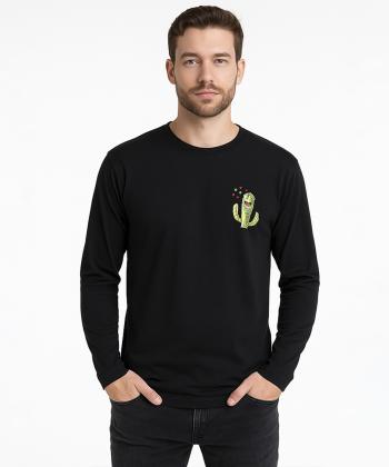 تیشرت آستین بلند لیلاژ کد 1042F