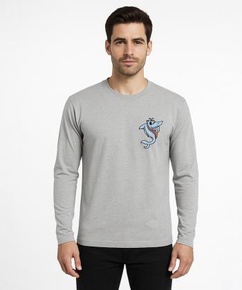 تيشرت آستين بلند تن لي لاژان پوش كد 1041F