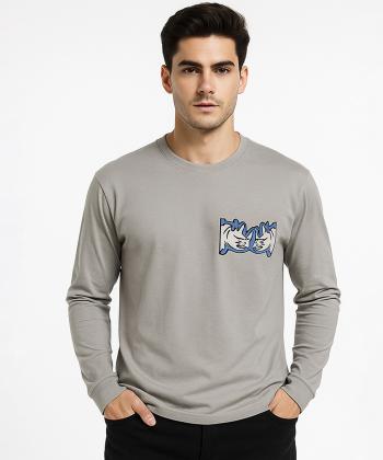 تيشرت آستين بلند تن لي لاژان پوش كد 1045F