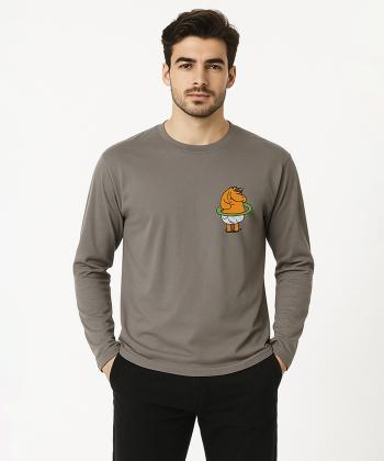 تیشرت آستین بلند لیلاژ کد 1043F