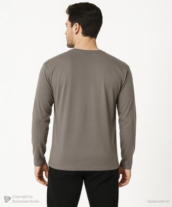 تیشرت آستین بلند لیلاژ کد 1043F