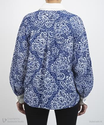 شومیز آستین بلند زنانه چام مدل 2031