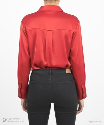 شومیز آستین بلند زنانه چام مدل 2032