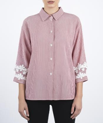 شومیز آستین بلند زنانه چام مدل 2033