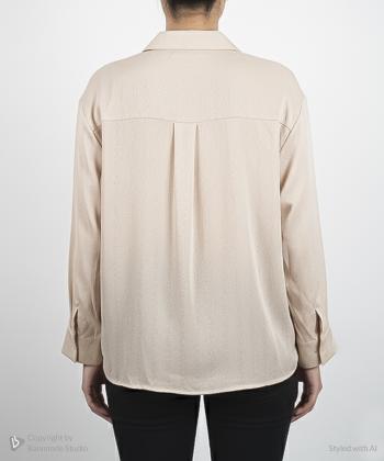 شومیز آستین بلند زنانه چام مدل 2032