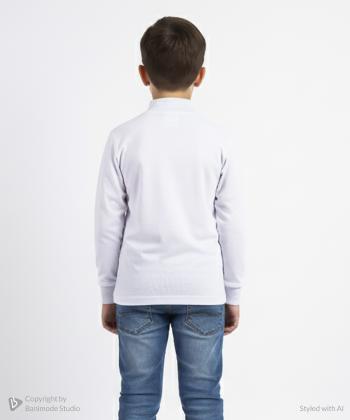 تیشرت آستین بلند بچگانه مندوست مدل 15149