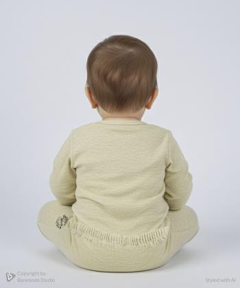 ست بادي و شلوار نوزادی نيل كوك كد AB3831